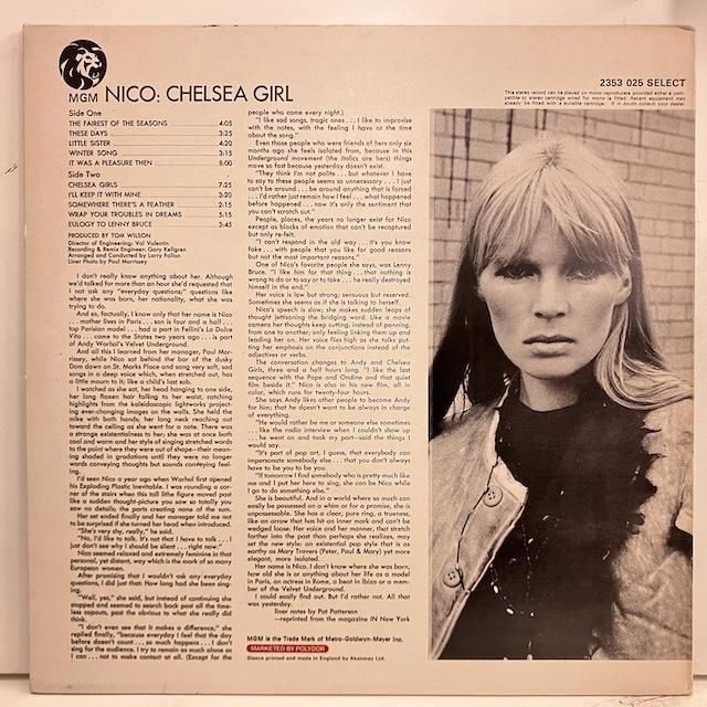 Nico / Chelsea Girl 2353025 :通販 ジャズ レコード 買取