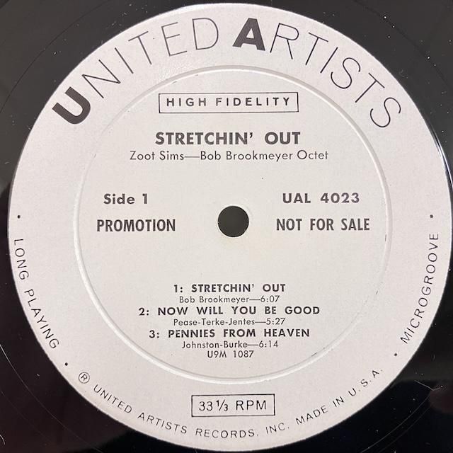 Zoot Sims / Stretching Out Ual4023 :通販 ジャズ レコード