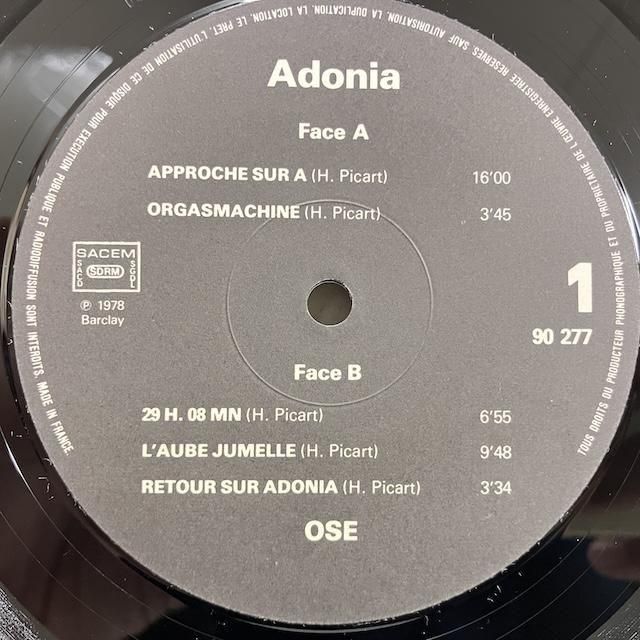 Ose / Adonia 90277 :通販 ジャズ レコード 買取 Bamboo Music