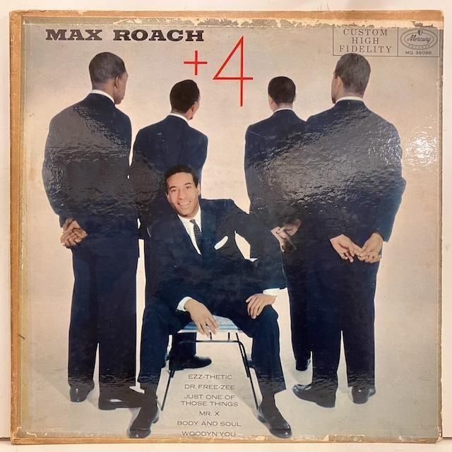 Max Roach / +4 mg36098 :通販 ジャズ レコード 買取 Bamboo Music
