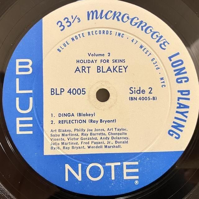 米LP Art Blakey Holiday For Skins Volume 1 BLP4004 BLUE NOTE /00260 Art Blakey – Holiday For Skins Volume 1 – Vinyl (Deep Groove