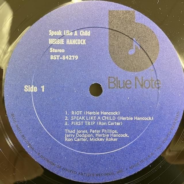 Herbie Hancock / Speak Like A Child Bst84279 :通販 ジャズ