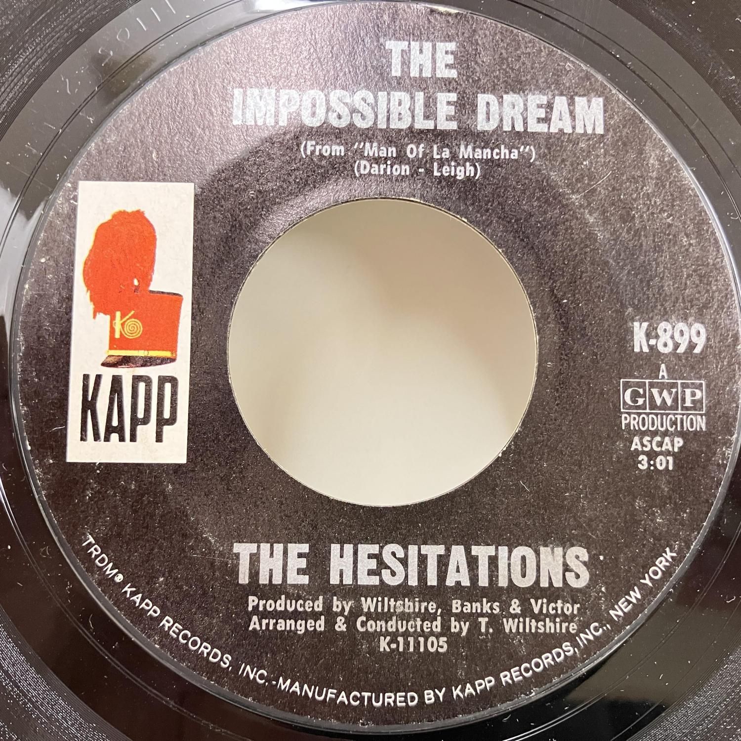Hesitations / The Impossible Dream - Nobody Knows You When