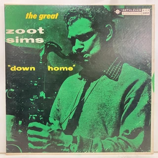 Zoot Sims / Down Home Bcp6051 :通販 ジャズ レコード 買取
