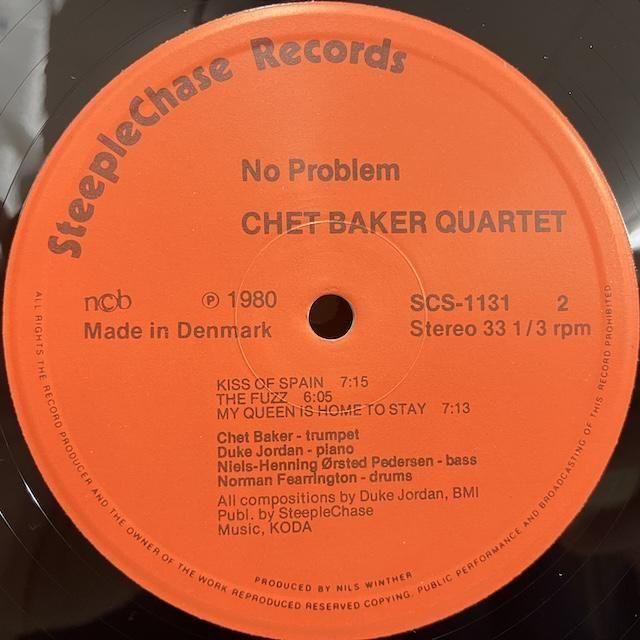 Chet Baker / No Problem scs1131 :通販 ジャズ レコード 買取 Bamboo