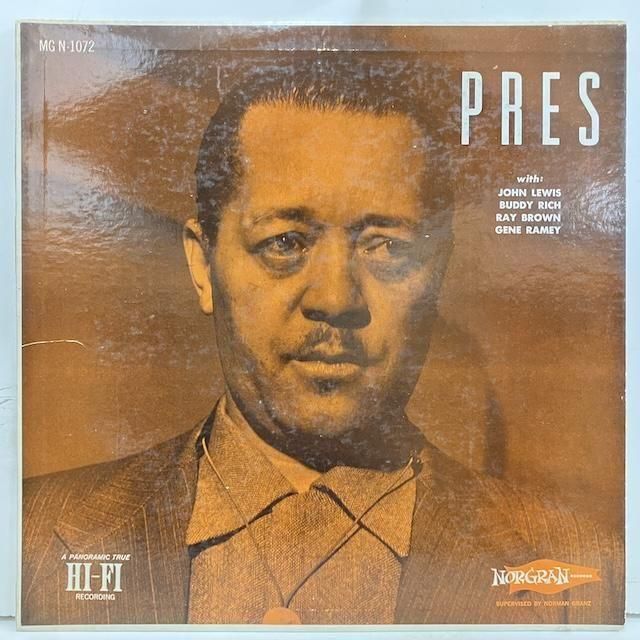 Lester Young And His Orchestra / Pres Mgn1072 :通販 ジャズ
