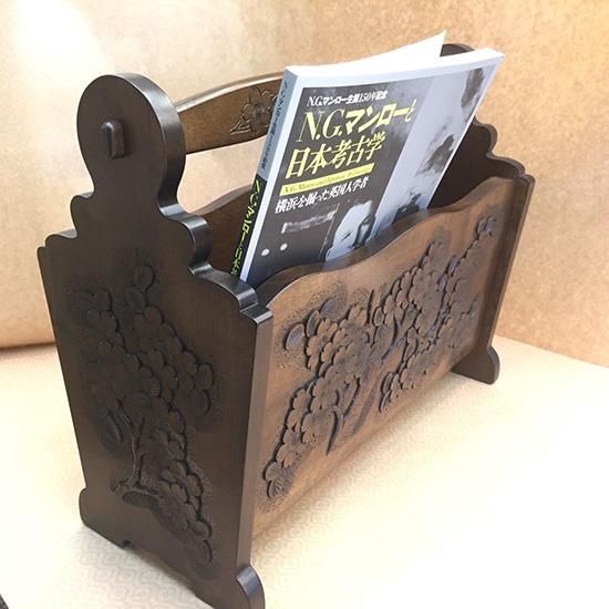 軽井沢彫　マガジンラック マガジンラック - SHIBAZAKI（軽井沢彫シバザキ）Online Store/家具