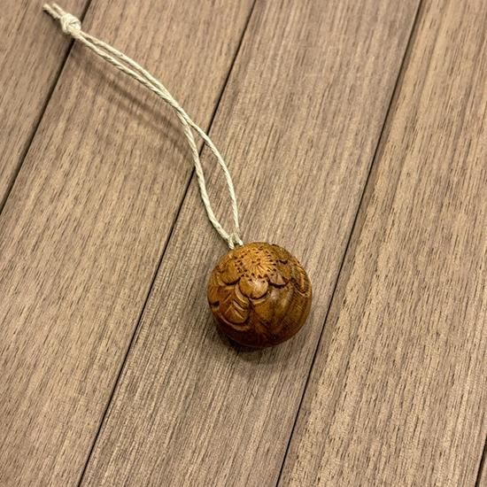 軽井沢彫り　桜　小物入れ　木箱　伝統工芸　レトロ　ヴィンテージ 小箱 桜｜その他 / other｜小物 | 軽井沢彫 一彫堂