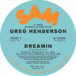 Greg Henderson - Dreamin' - Lighthouse Records Webstore