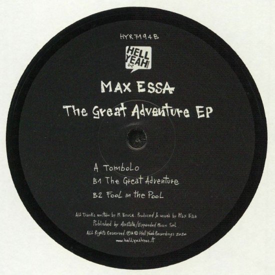Max Essa - The Great Adventure EP - Lighthouse Records Webstore