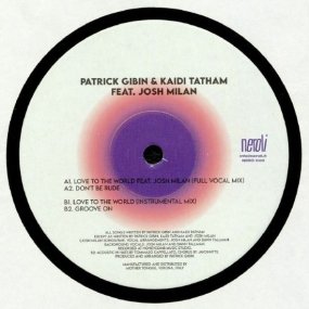 Patrick Gibin & Kaidi Tatham feat. Josh Milan - Love To The World