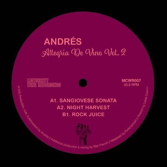 ANDRES allegria De Vino vol.1・2セット Andres - Allegria De Vino Vol. 2 - Lighthouse Records Webstore