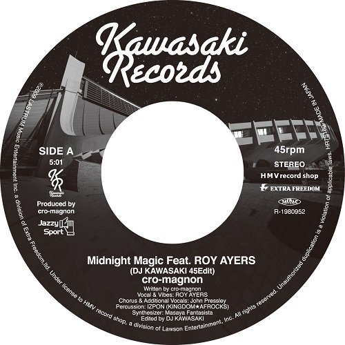 cro-magnon - Midnight Magic Feat. ROY AYERS - Lighthouse Records
