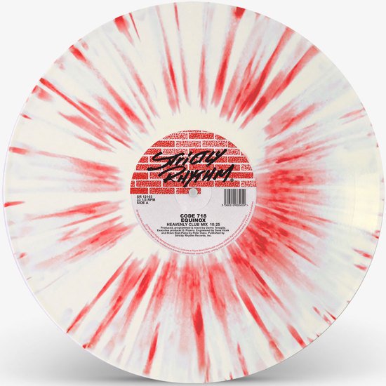 Code 718 - Equinox (Red/White Splatter Vinyl Repress) - Lighthouse