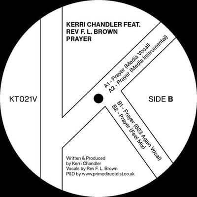 Kerri Chandler feat. Rev F. L. Brown - Prayer - Lighthouse Records