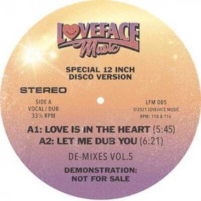 [試聴盤] Loveface - De-mixes: Vol 5