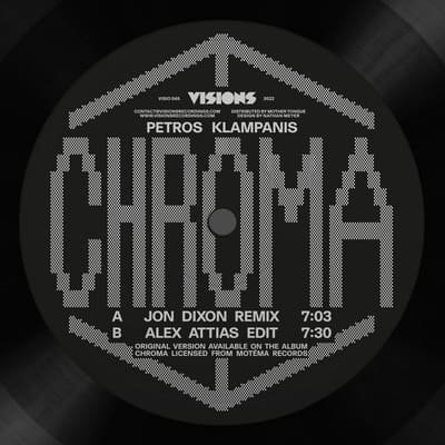 Petros Klampanis - Chroma (Jon Dixon Remix / Alex Attias Edit)β