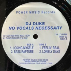 DJ Duke - No Vocals Necessary