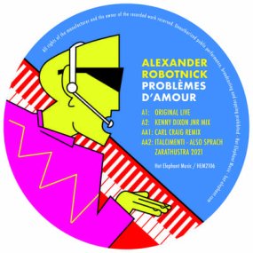 Alexander Robotnick - Problemes D'Amour (KDJ / Carl Craig mixes)