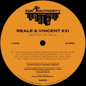 Reale & Vincent XXI - Destiny Of Soul (incl. Frank Roger Remix)