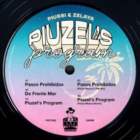 [試聴盤] Piussi Zelaya - Piuzel's Program (incl. Paolo Mosca Remix)