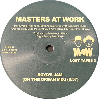 別注商品 ハウス レコード マスターズアットワーク Masters At Work