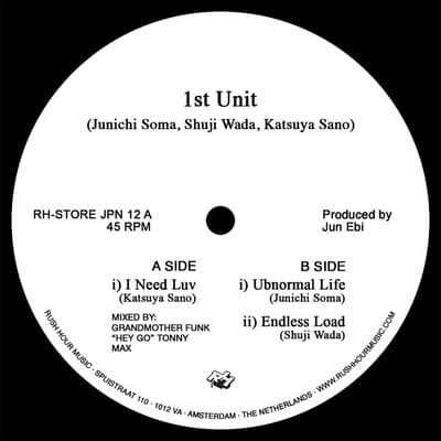 V.A. - 1st Unit: Underpass Records EP - Lighthouse Records Webstore