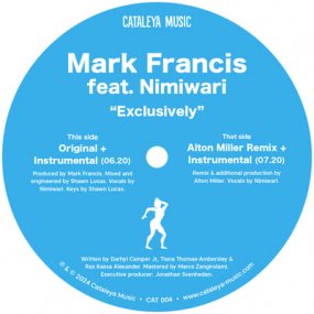 Mark Francis feat. Nimiwari - Exclusively (incl. Alton Miller Remixes)ξʼ̿