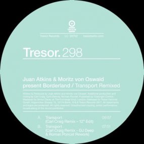 Juan Atkins & Moritz von Oswald present Borderland - Transport Remixed (2024 Repress) 