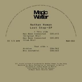 Nathan Homan - Lost Stop EP