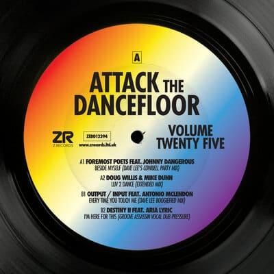 アバ　Under Attack 　限定プレス EU盤 ピクチャー7”レコード V.A. - Attack The Dancefloor 25 - Lighthouse Records Webstore