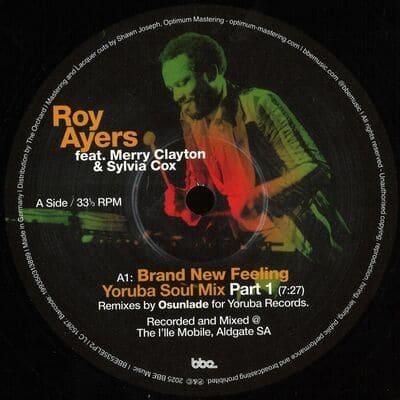 Roy Blair レコード Roy Ayers - Brand New Feeling (Yoruba Soul Remixes) - Lighthouse
