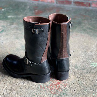 HORSEHIDE ENGINEER BOOTS ADDICTCLOTHES,ADDICT BOOTS,