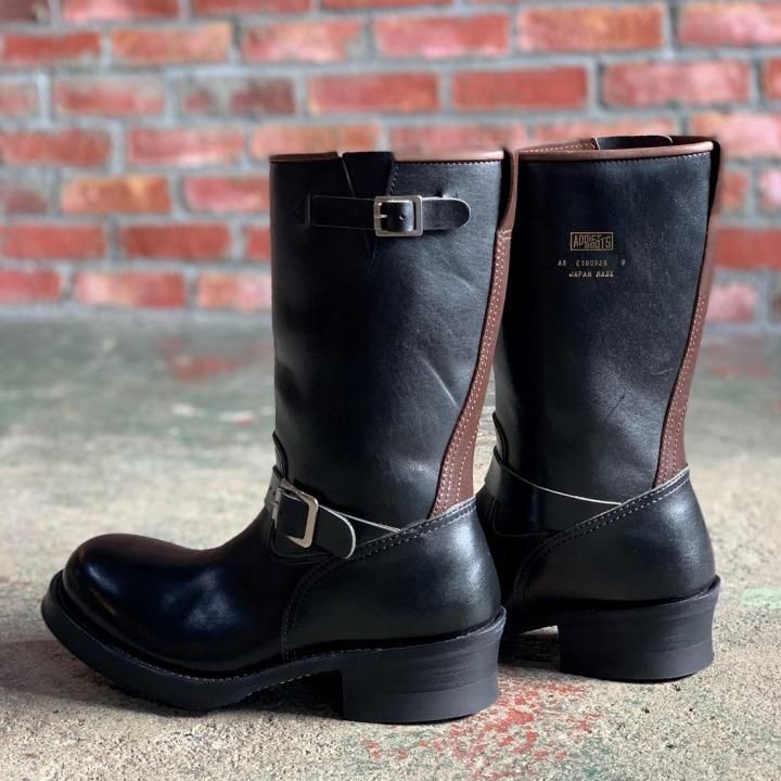 HORSEHIDE ENGINEER BOOTS ADDICTCLOTHES,ADDICT BOOTS,