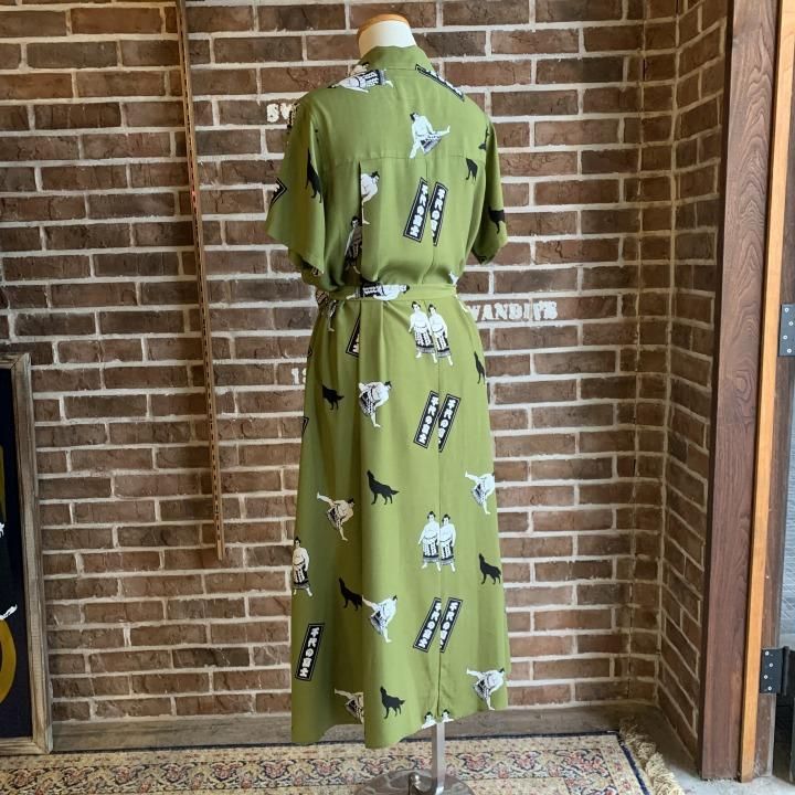 CHIYONOFUJI” 千代の富士 ロング ワンピース- Aloha Blossom(アロハ