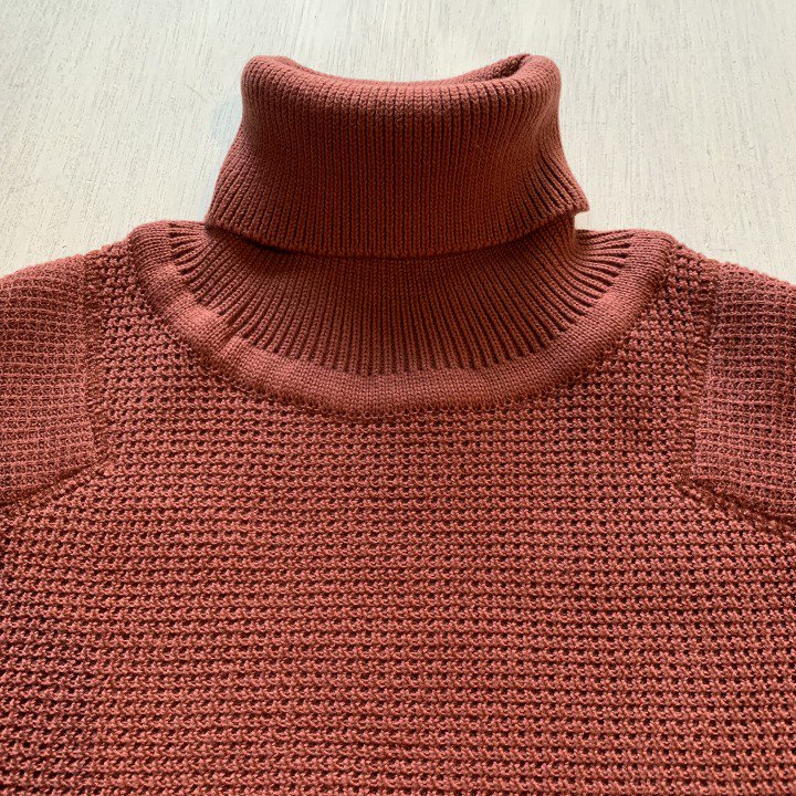 PADDED WAFFLE COTTON TURTLE KNIT-ADDICT CLOTHES  (アディクトクローズ)のことなら富山県砺波市のSwanDive(スワンダイブ)で。