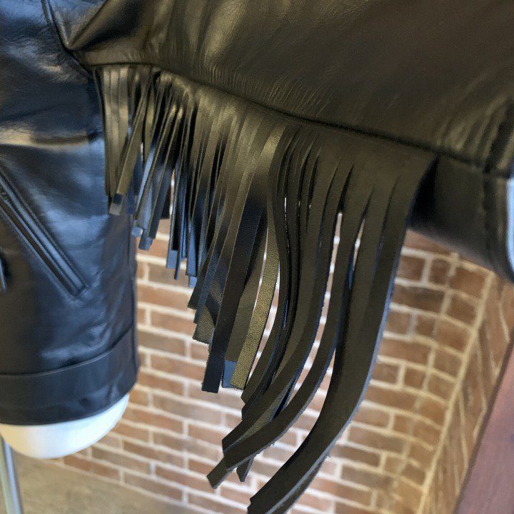 ONE LOVE FRINGE W-LEATHER RIDERS キムタクFRT www.gastech.com.tr