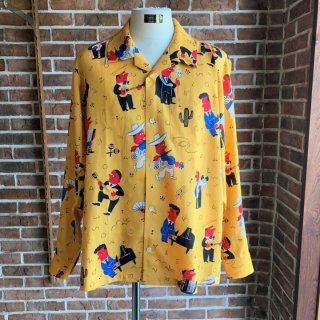 <img class='new_mark_img1' src='https://img.shop-pro.jp/img/new/icons11.gif' style='border:none;display:inline;margin:0px;padding:0px;width:auto;' />World Music L/S SHIRT -Yellow