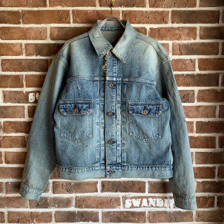 <img class='new_mark_img1' src='https://img.shop-pro.jp/img/new/icons50.gif' style='border:none;display:inline;margin:0px;padding:0px;width:auto;' />FADED 2nd DENIM JACKET PRODUCETED BY UNUSED