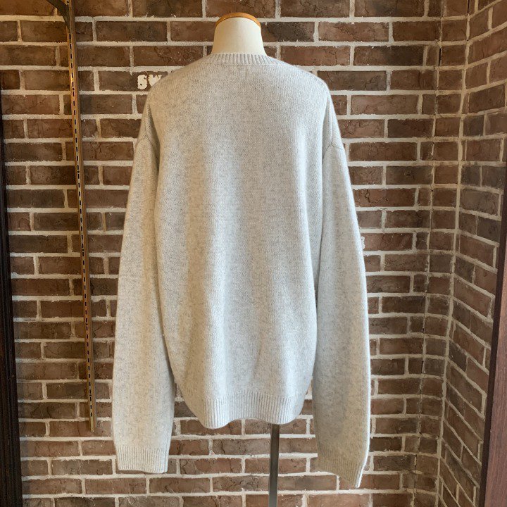 irojikake/イロジカケ　IJ Cashmere Knit Tops（GRAY）　SWANDIVE