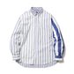 <img class='new_mark_img1' src='https://img.shop-pro.jp/img/new/icons50.gif' style='border:none;display:inline;margin:0px;padding:0px;width:auto;' />MULTI STRIPE OVERDIE SHIRTS (WHITE)