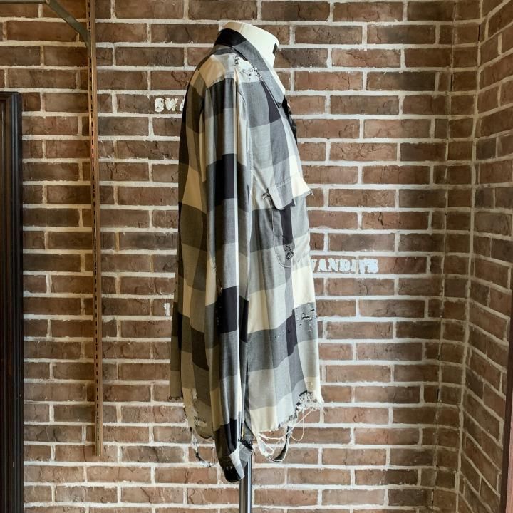 BLOCK CHECK CRASHED SHIRT-SUGARHILLのことなら正規取扱い店の富山県 ...