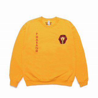 <img class='new_mark_img1' src='https://img.shop-pro.jp/img/new/icons11.gif' style='border:none;display:inline;margin:0px;padding:0px;width:auto;' />CREW NECK SWEAT SHIRT/YELLOW