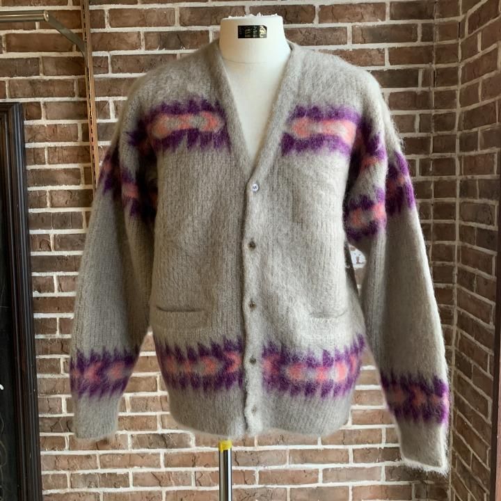 Basquiat Mohair Cardigan-Black Weirdos(ブラック ウィドゥ)の通販