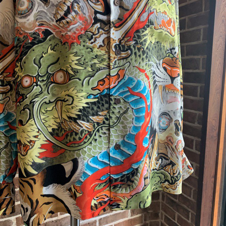 WACKO MARIA 壁画S S HAWAIIAN SHIRT - 通販 - hydro-mineral.net