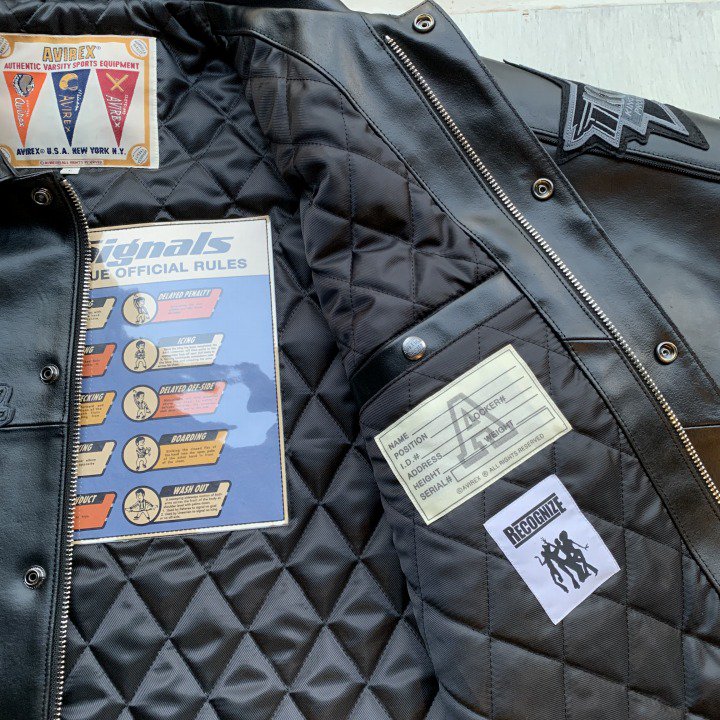 RECOGNIZE × AVIREX GOALERS JACKET | nate-hospital.com