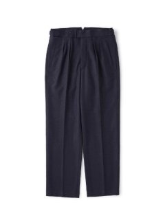 <img class='new_mark_img1' src='https://img.shop-pro.jp/img/new/icons50.gif' style='border:none;display:inline;margin:0px;padding:0px;width:auto;' />DOUBLE-PLEATED SMARTY TROUSER/NOCTURNE STRIPE