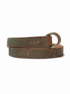 <img class='new_mark_img1' src='https://img.shop-pro.jp/img/new/icons11.gif' style='border:none;display:inline;margin:0px;padding:0px;width:auto;' />GILL LEATHER RING BELT/GREEN GILL