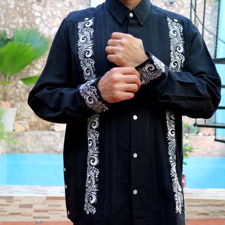 L/S GUAYABERA-ESTRELLA STANDARD GUAYABERA (エストレヤスタンダード