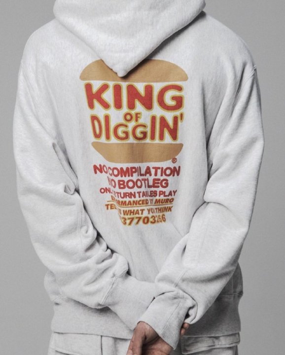 KING OF DIGGIN' HOODIE - 富山県砺波市SwanDive(スワンダイブ) WACKO